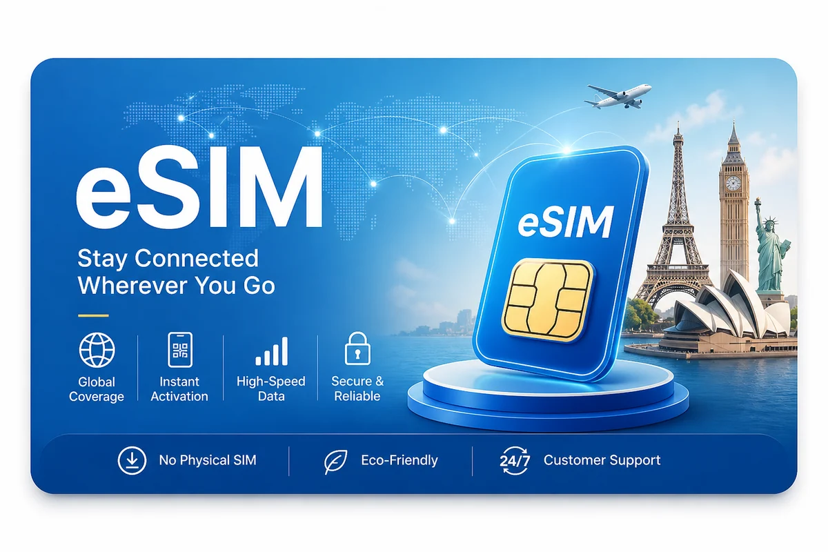 eSIM travel data plan